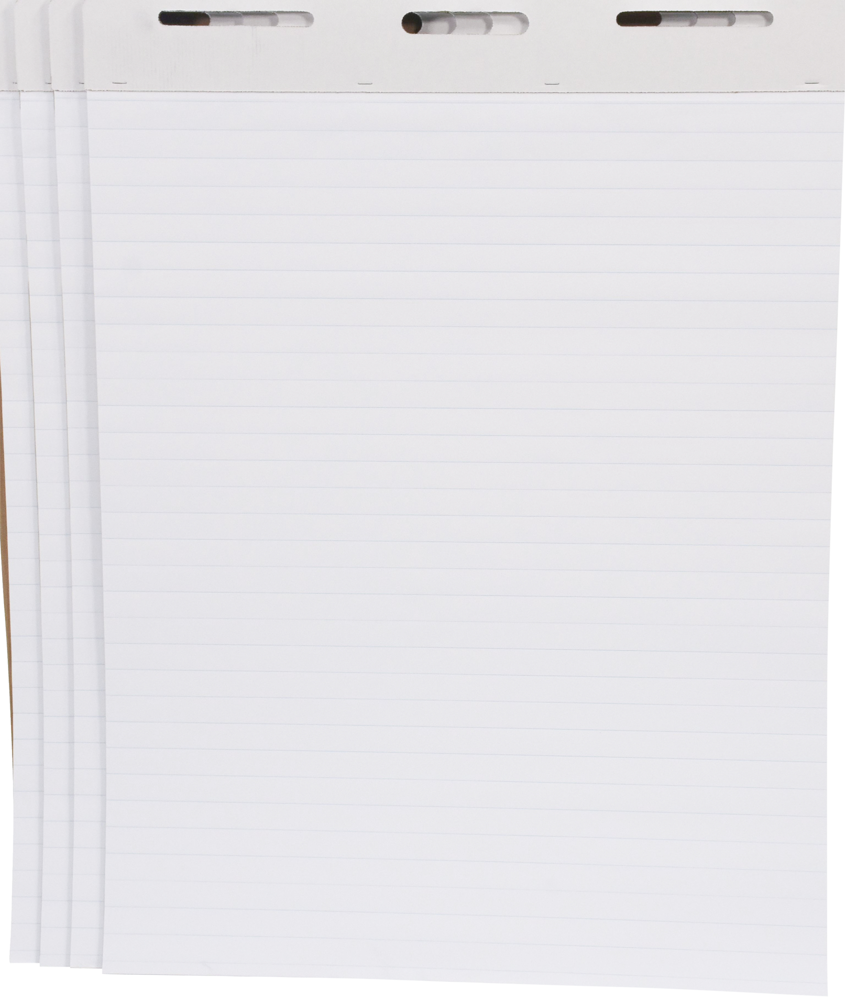 School Smart Ruled Flip Chart Paper, 34 x 27 Inches, 50 Sheets Each, Pack  of 4